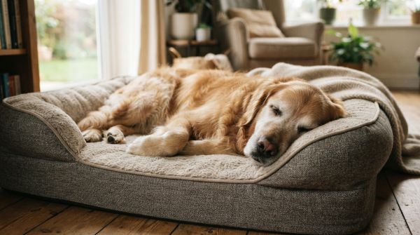Découvrez le confort inégalé du panier chien orthopédique
